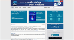 Desktop Screenshot of anesthpain.com